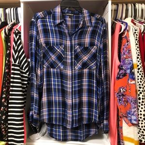 EUC Express Plaid Shirt